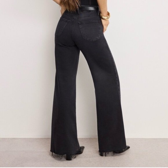 Good American Women's Palazzo Jean - Picture 7 of 7